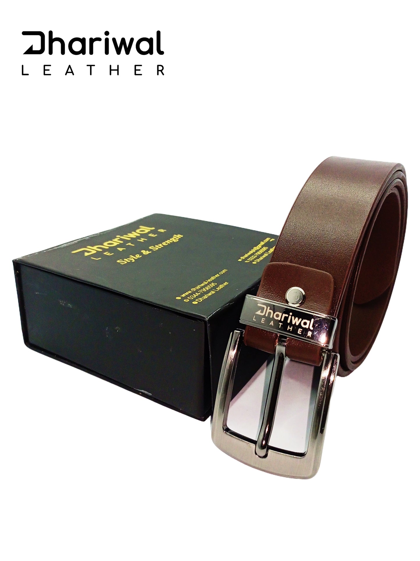 Dark Brown Special 38mm JEANS Belt