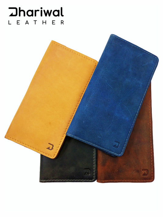 LONG Pull up leather Wallet.