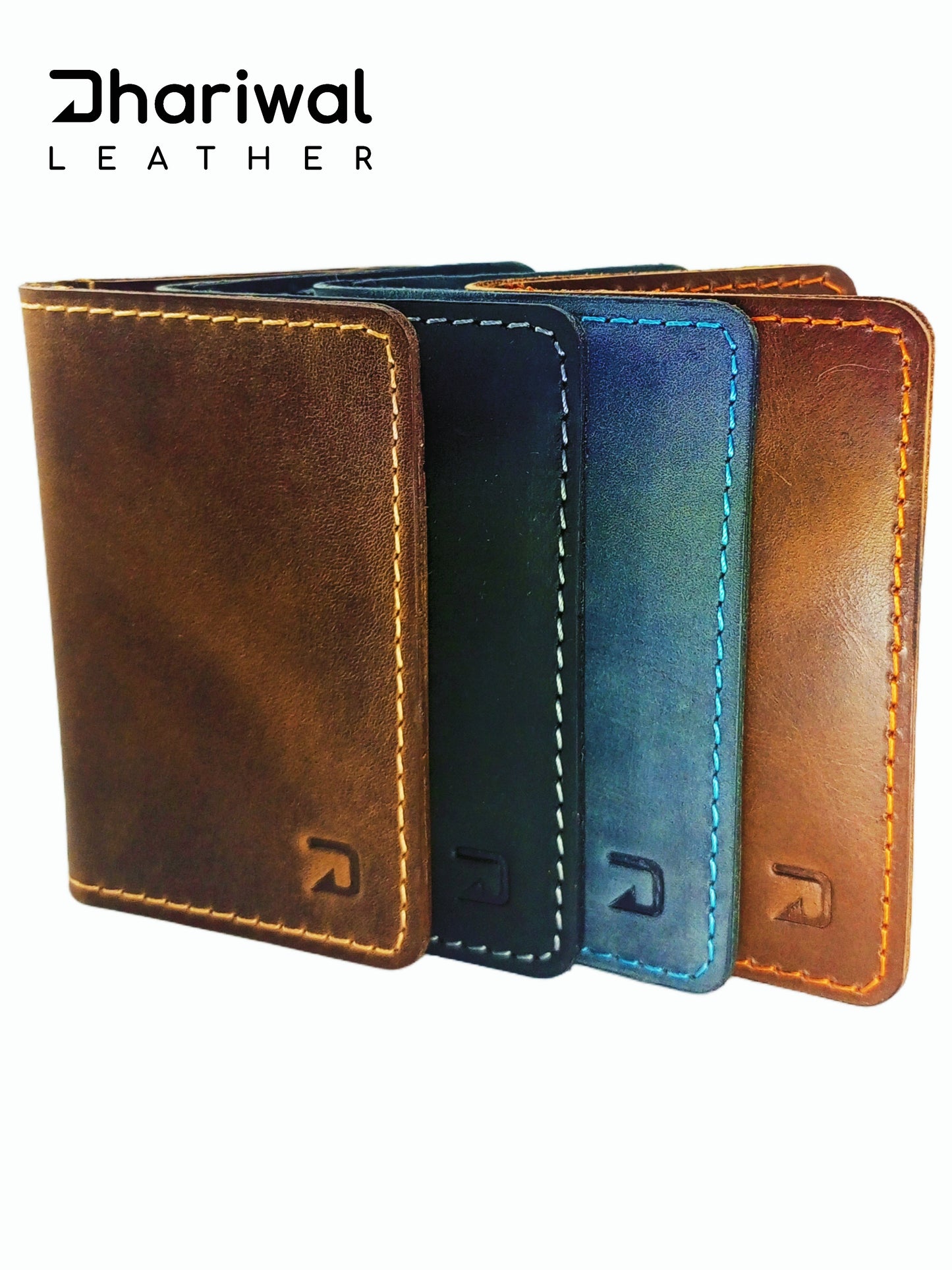 SLIM Pull-up Leather Wallet.