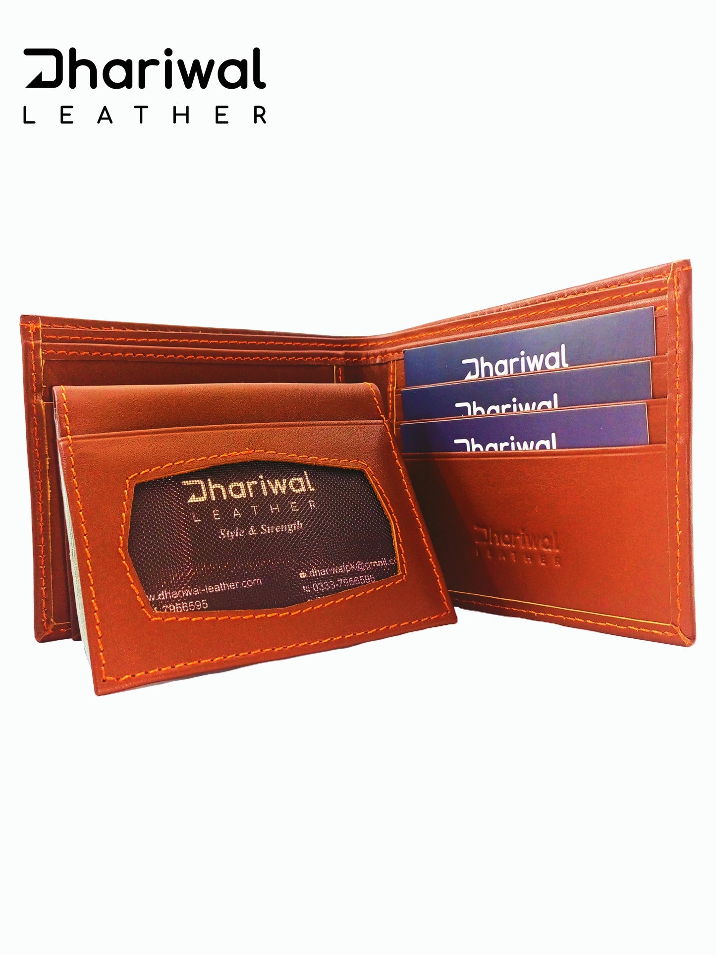 STANDARD NAPA Finished Cow Leather Wallet with detachable album