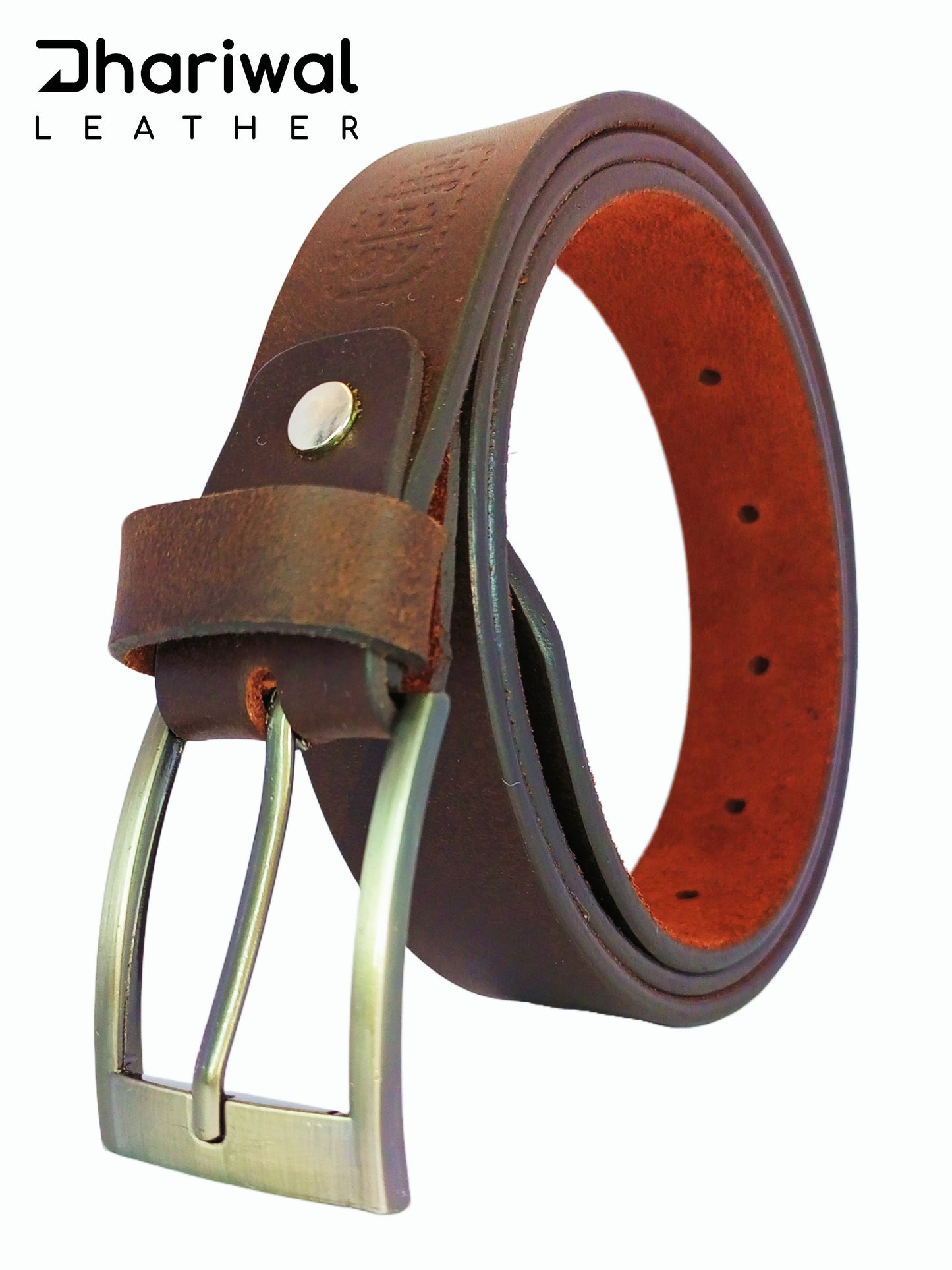 Dark Brown Regular 33mm DRESS Belt