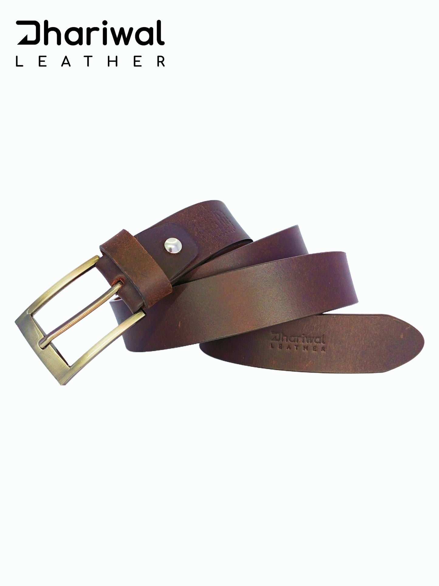 Dark Brown Regular 33mm DRESS Belt